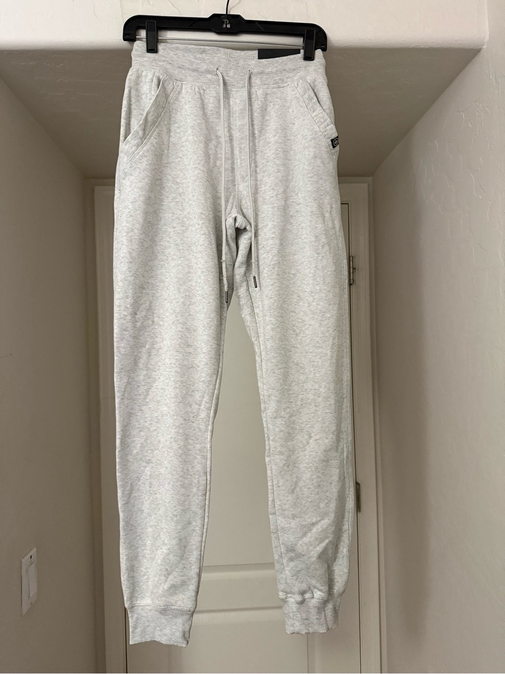 Monument Men's Light Gray Fleece Joggers - Casual Sweatpants